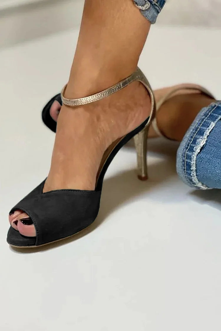 FIORENZA | ELEGANT SANDAL MED METALLBELTE