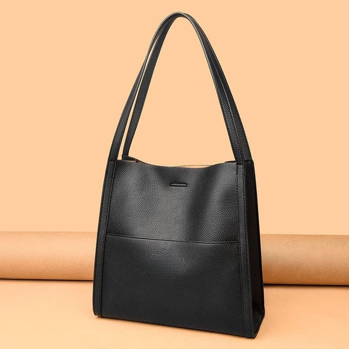 Diede™ – Håndlaget Elegant Lærskulderveske
