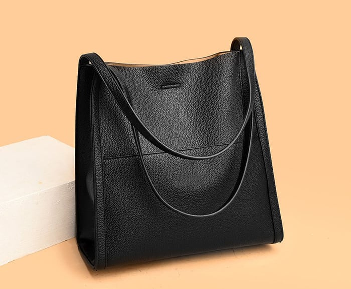 Diede™ – Håndlaget Elegant Lærskulderveske