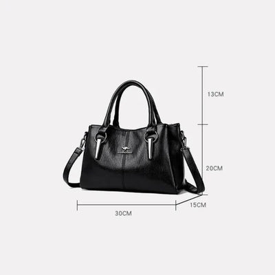 Mathisens™ | Crossbody i mykt skinn