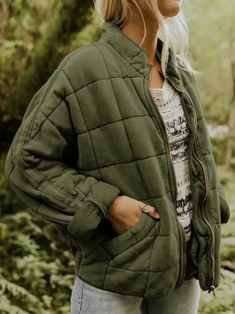 Josiane™ | Fôret jakke med elegant oversized-look