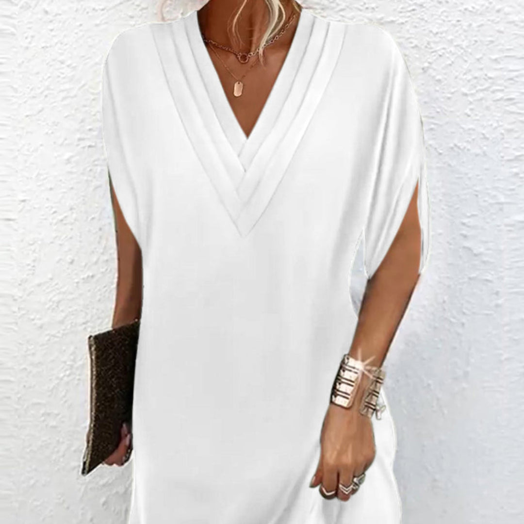Anemoon™ | Elegant kjole med V-hals