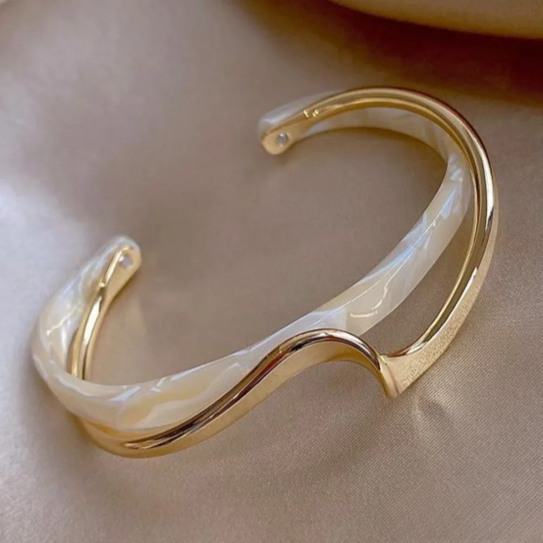 Opal Gull Armbånd