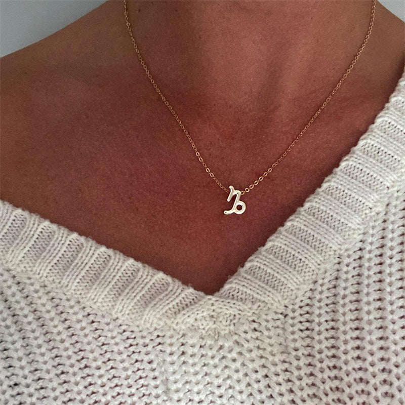 Celestique Halskjede med Stjernebilde | 18k Gull