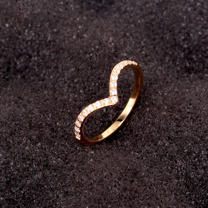 Juliette Krystal Ring | 18k Gull