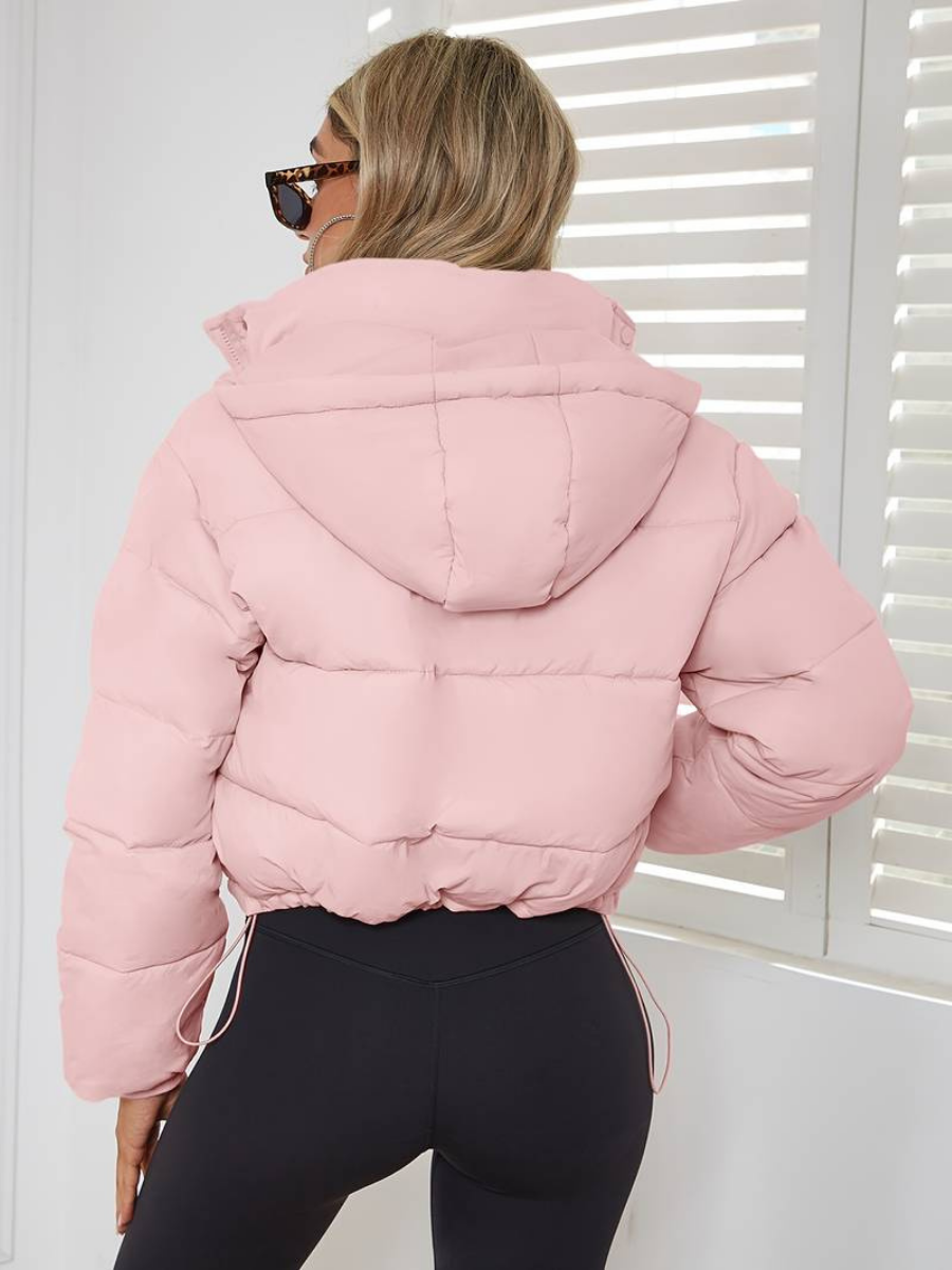 plissert slimmet jakke