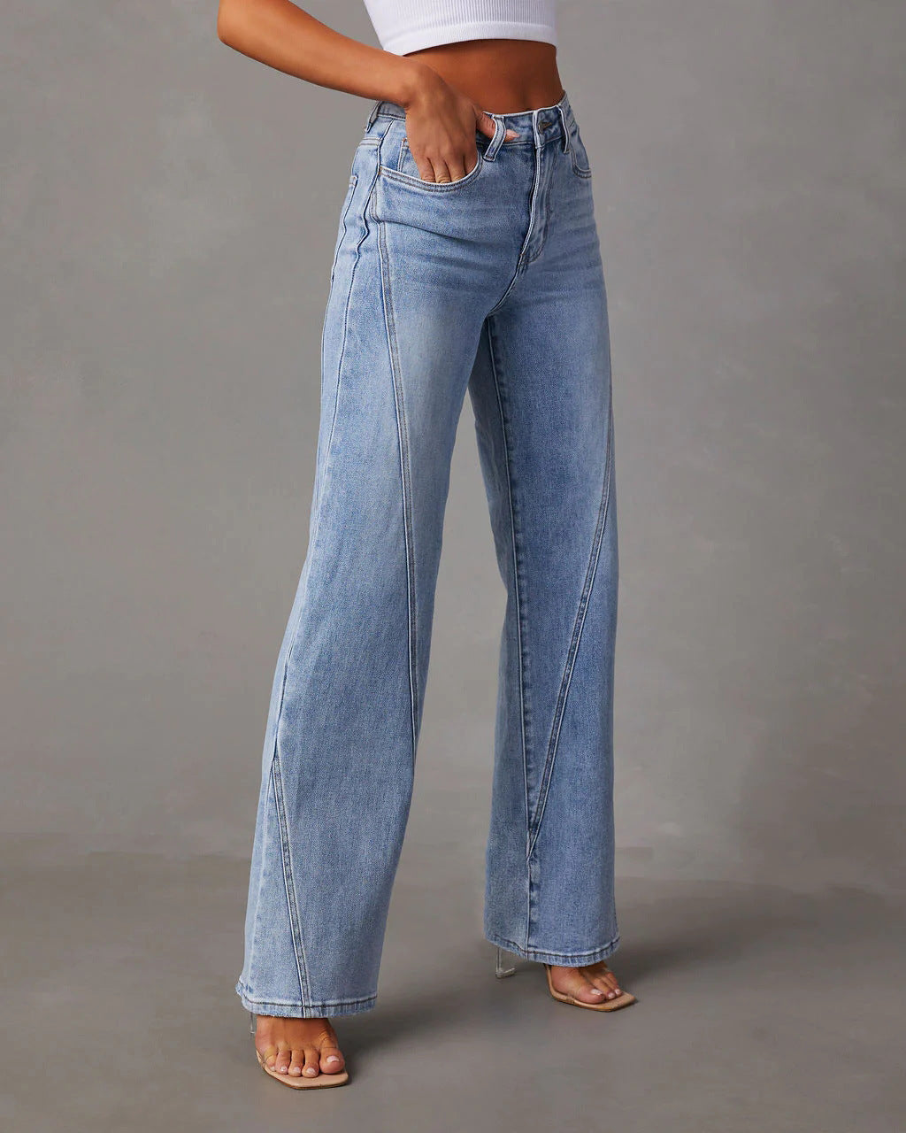 Stripete jeans
