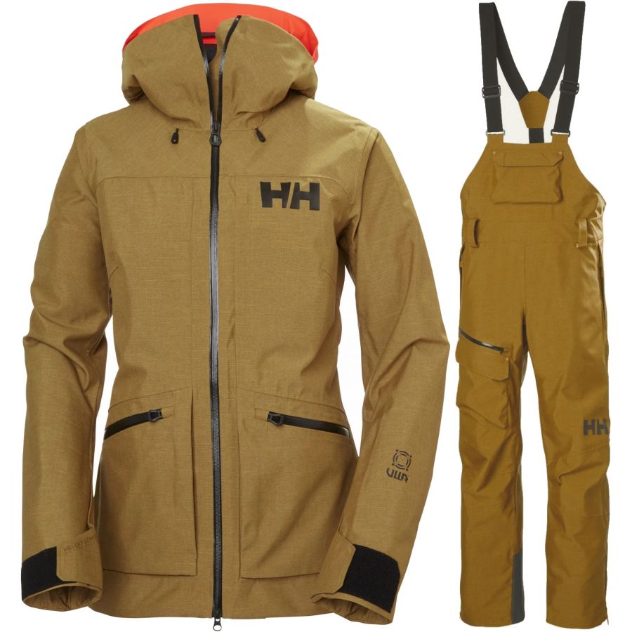 (Skidsett) Powderqueen ski set, ladies, lynx