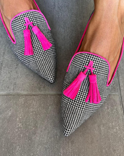 NADINE | Elegante spisse mokasiner med komfortabel dusk
