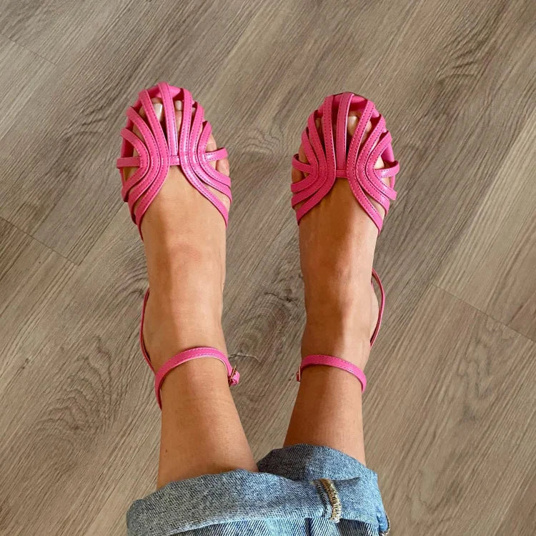 GINEVRA | Elegante Ballerinas med Flettet Detalj for et Raffinert Utseende