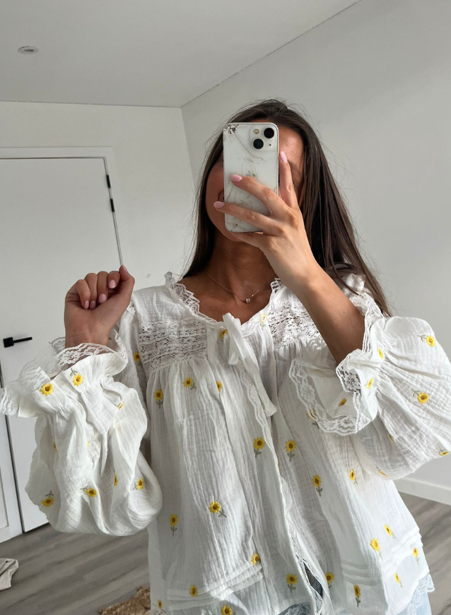 JESSICA - Bluse Solsikker