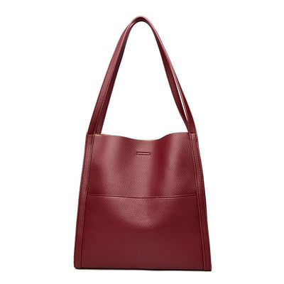 Diede™ – Håndlaget Elegant Lærskulderveske