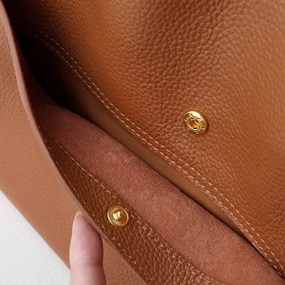 Diede™ – Håndlaget Elegant Lærskulderveske