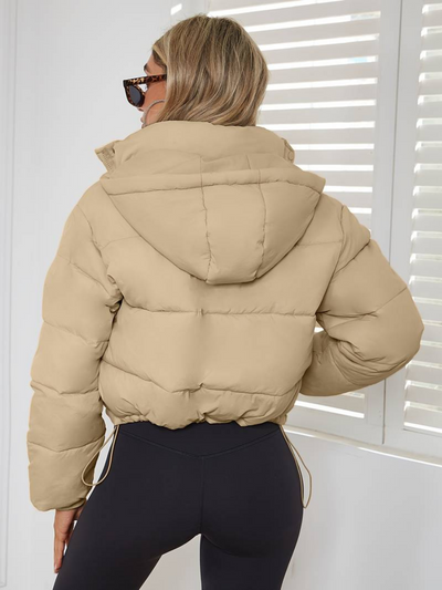 plissert slimmet jakke