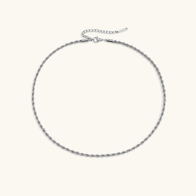 Rope Bianca Halskjede | 18k Gull
