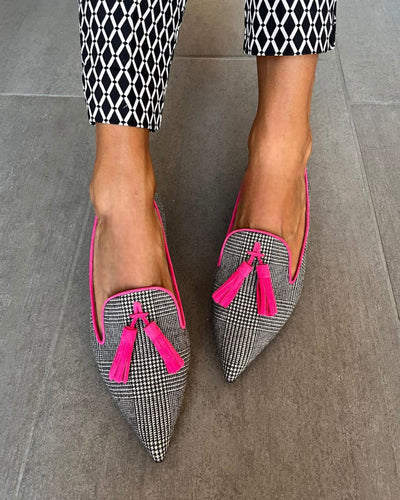NADINE | Elegante spisse mokasiner med komfortabel dusk