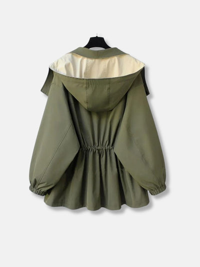 to-farget jakke