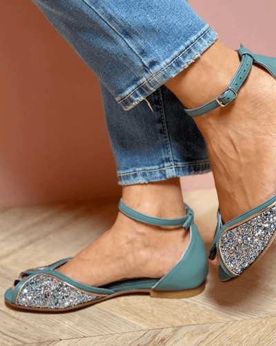 BRIGITTA | Elegante Glitrende Sandaler Perfekte for Enhver Anledning