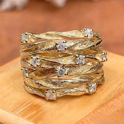 Vintage gullring