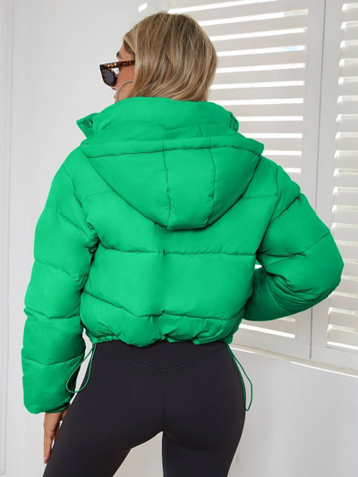 plissert slimmet jakke
