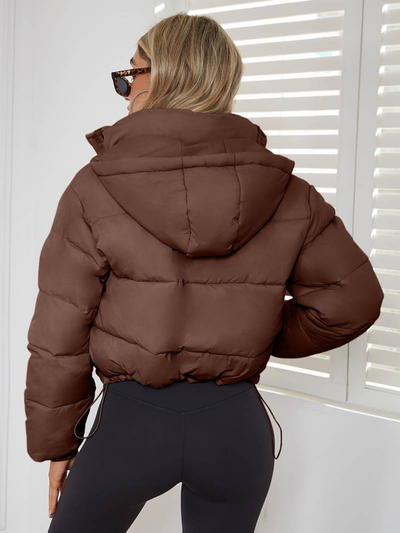 plissert slimmet jakke