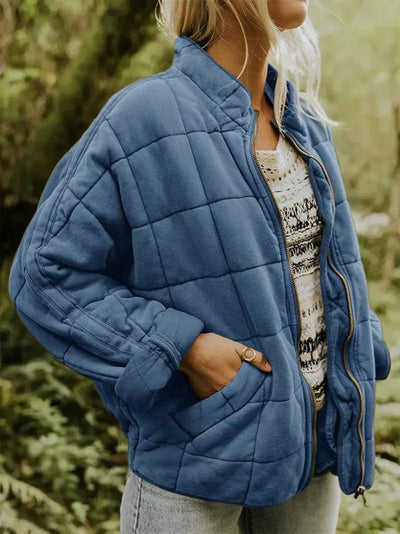 Josiane™ | Fôret jakke med elegant oversized-look