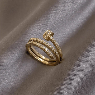 Justerbar Ring Ateny | 18K Gull