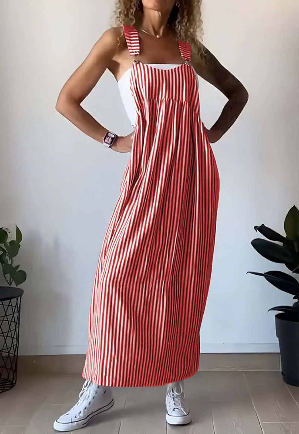 ALICE – Lekkert jumpsuit med stripemønster
