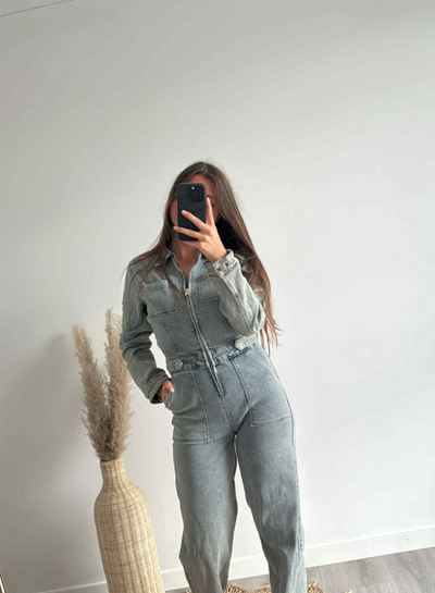 NOOR - Jeans Jumpsuit