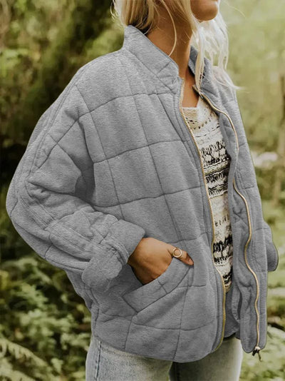 Josiane™ | Fôret jakke med elegant oversized-look