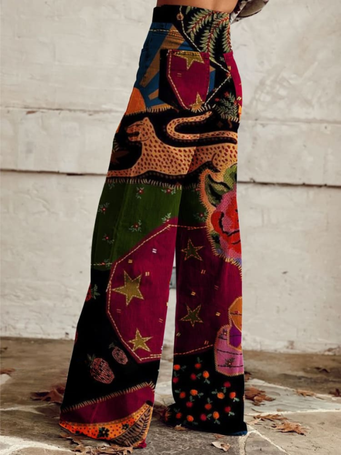 Léna - Vintage Boho Bukse