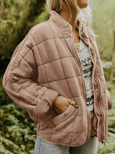 Josiane™ | Fôret jakke med elegant oversized-look