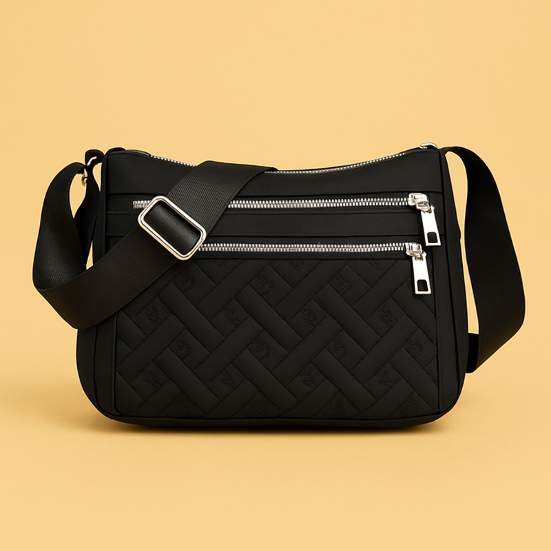 Mathisens™ | Nylon skulderveske med budbringere