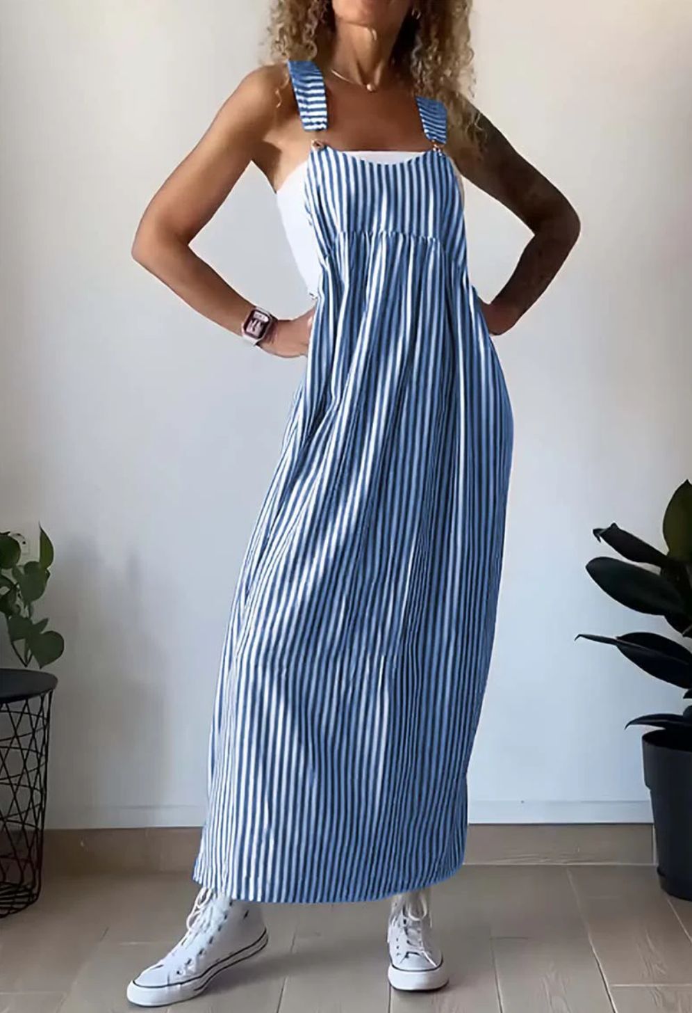 ALICE – Lekkert jumpsuit med stripemønster