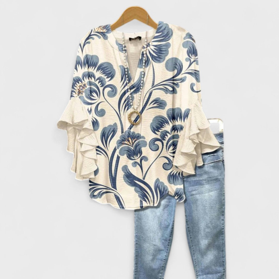 Lina – Lett bluse for hverdagen