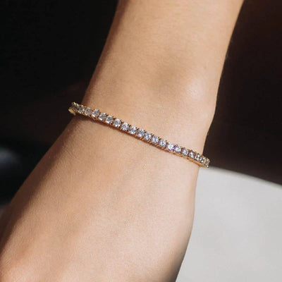 Tennisarmbånd Lillian | 18k Gull