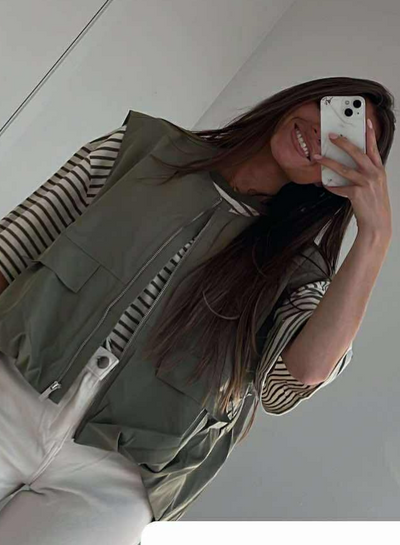 Kaki Vest
