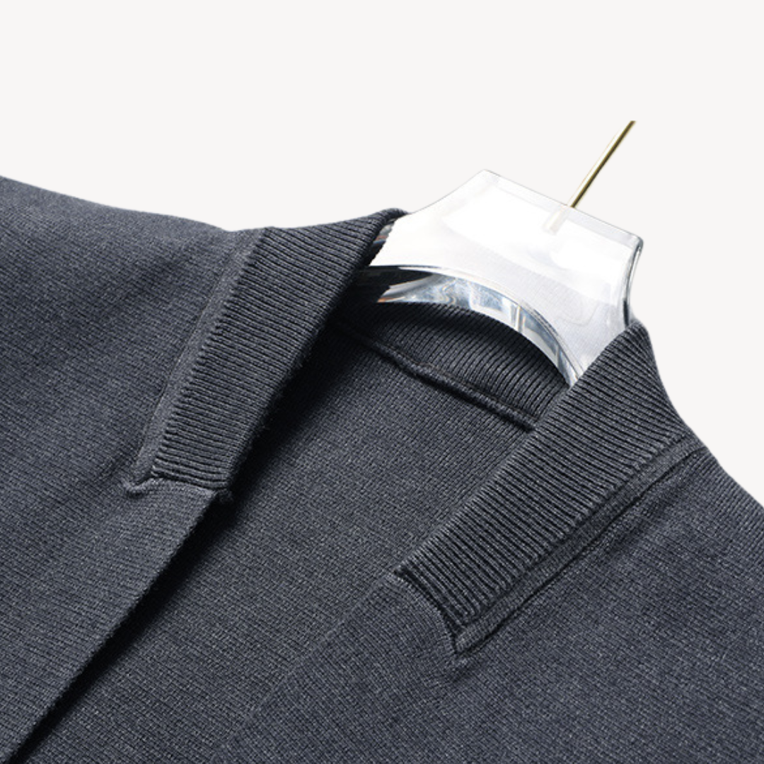 Enzo | Cardigan i Myk Strikk