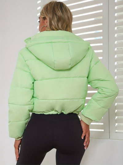plissert slimmet jakke