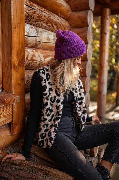 Astrid™ | Stilfull leopard spencer