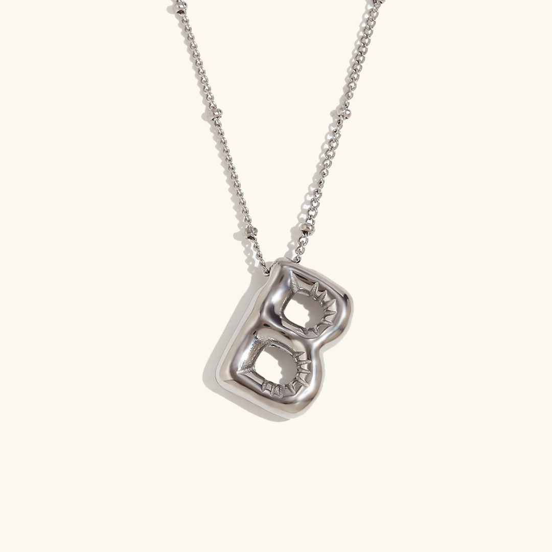nesepryd med initialer | 18k Gull