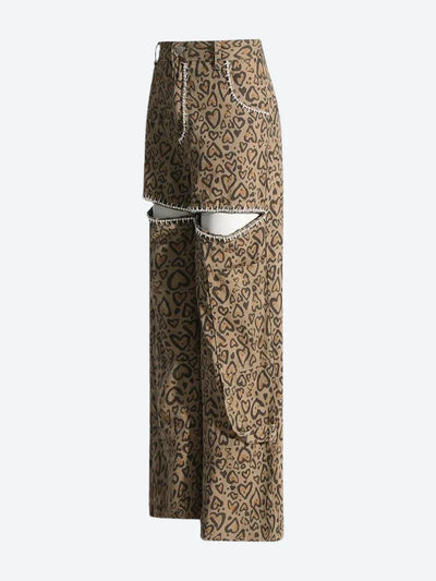 Leopard ih?liga retrojeans