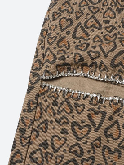 Leopard ih?liga retrojeans