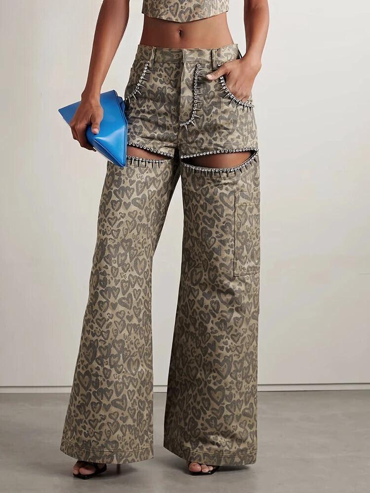 Leopard ih?liga retrojeans