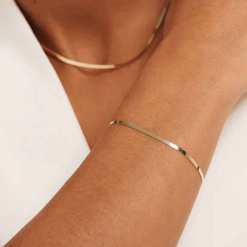 Soleil Serpent Armbånd | Gull 14k
