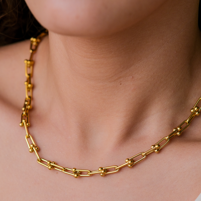 Kaskade Halskjede | 18k Gull
