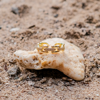 Chloe Ring | 18k Gull