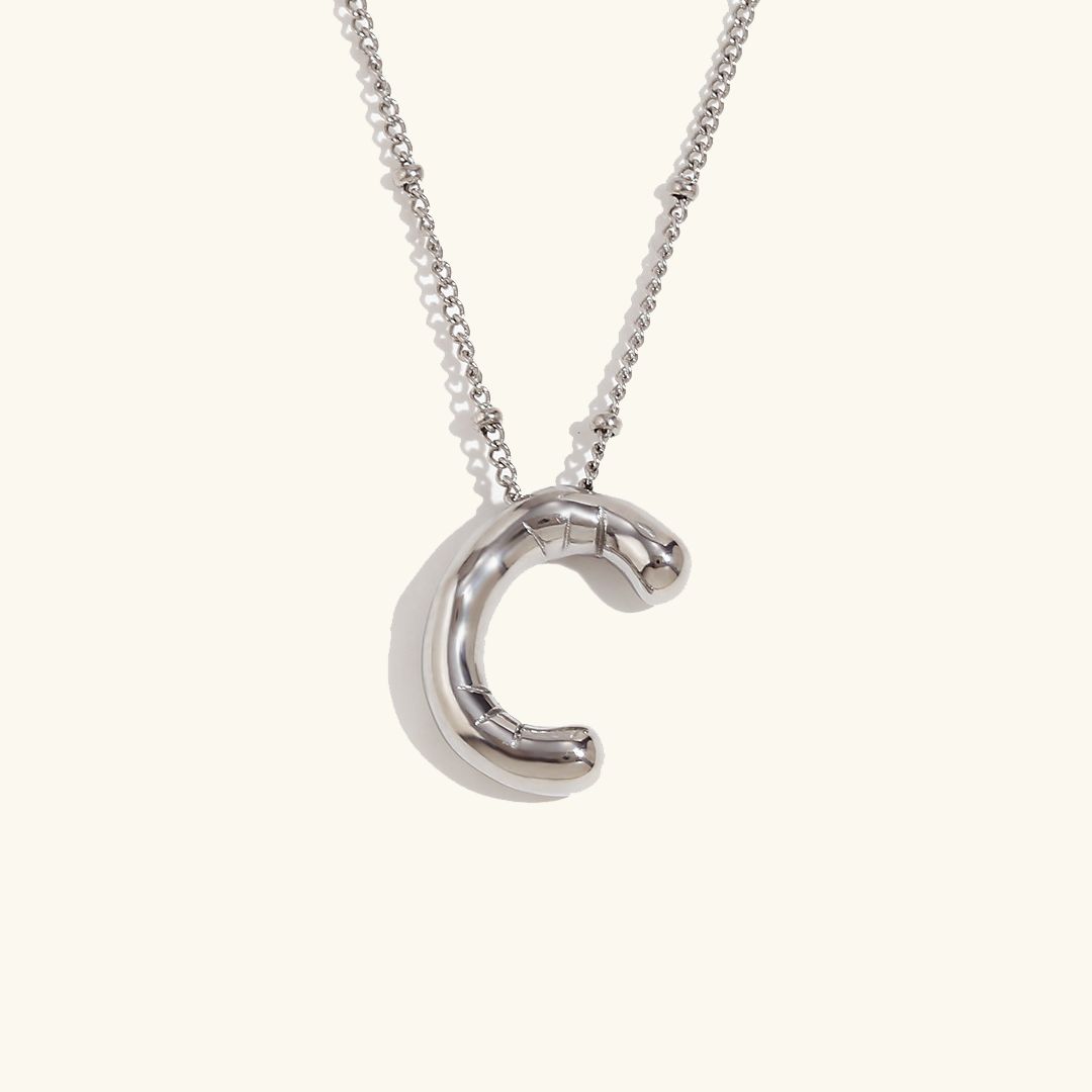 nesepryd med initialer | 18k Gull
