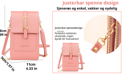 Mathisens™ | Crossbody-veske med mobiltelefon
