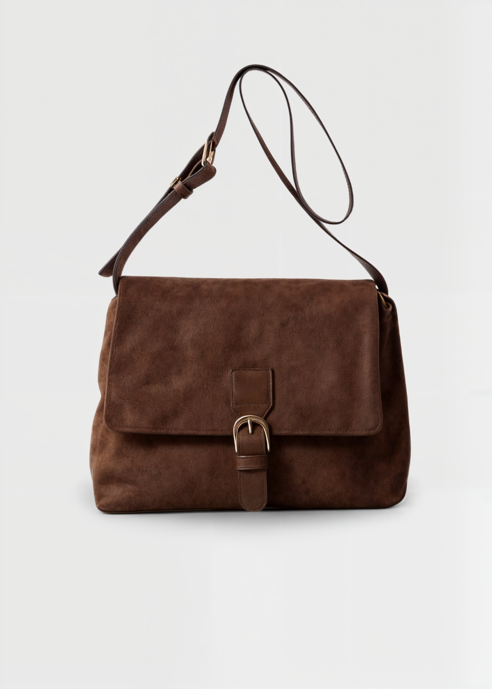 MM Ciel Suede Crossbody Bag
